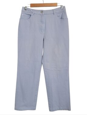 St. John Sport Baby Blue Straight Leg Pants